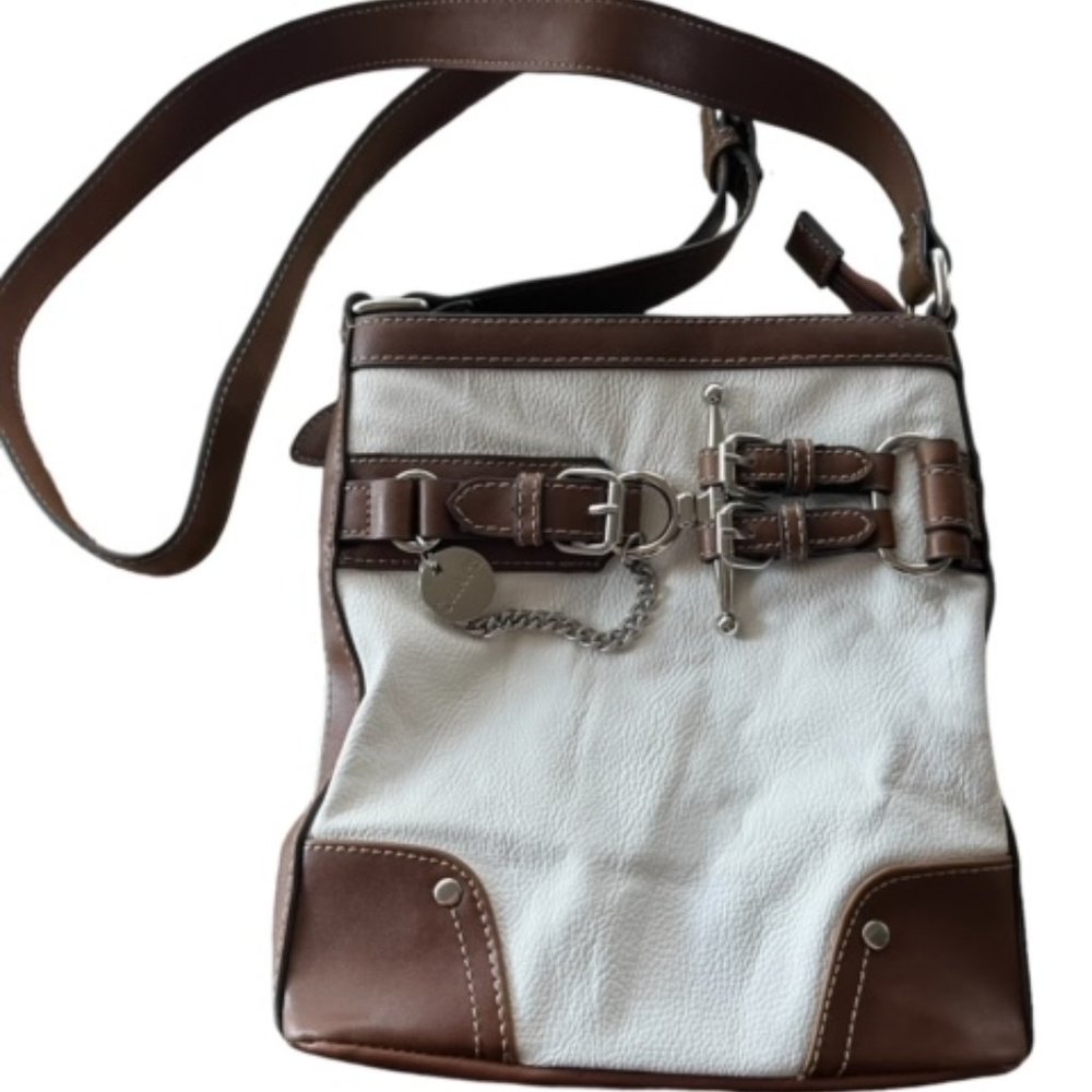 Chaps Leather Cross body